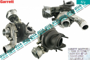 Турбина ( Компрессор наддува , турбокомпрессор ) SsangYong / САНГЙОНГ KYRON 2.0XDI (1998 куб.см.)