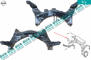 Балка передней подвески Nissan / НИССАН ALMERA N16 / АЛЬМЭРА Н16 2.2 DCI ( 2184 куб.см.)