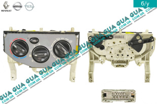 Блок управления печкой ( переключатель / регулятор отопителя без кондиционера )   