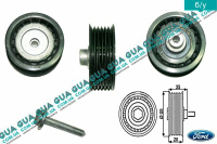 Паразитный / ведущий ролик ремня генератора ( 6 ручейков )