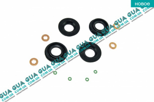 Ремкомплект шайб / уплотнительных елементов топливной форсунки ( сальник / кольцо / шайба ) 11-   