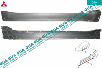 Молдинг / накладка порога правая наружная L1850мм ( 5 двери ) Mitsubishi / МИТСУБИСИ PAJERO IV 2006- / ПАДЖЕРО 4 06- 3.2DI-D (3200 куб.см.)