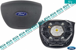 Подушка безопасности AirBag ( руль ) Ford / ФОРД C-MAX 2003-2007 / ФОКУС С-МАКС 1.8 (1798 куб.см.)