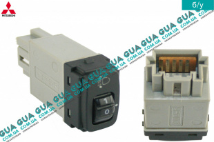 Переключатель противотуманных фар ( Кнопка/регулятор корректора фар ) Mitsubishi / МИТСУБИСИ PAJERO IV 2006- / ПАДЖЕРО 4 06- 3.2DI-D (3200 куб.см.)