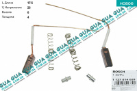 Щетки генератора / реле генератора угольные 6Х4Х17.5 ( тип CA1053 / CA1261 / CA732 / CA646 / CA827 / CA1043 / CA1446 / CA1553 / CA637 )