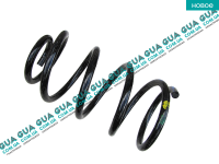 Пружина передняя ( V 347 ) Ford / ФОРД TRANSIT 2006- / ТРАНЗИТ 06- 2.3 V16 (2295 куб.см.)