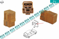 Реле противотуманных фар ( 12v ) Nissan / НИССАН ALMERA N16 / АЛЬМЭРА Н16 2.2 DCI ( 2184 куб.см.)