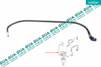 Патрубок / трубка топливной системы ( от фильтра к насосу 97-00) Ford / ФОРД TRANSIT 1985-2000 / ТРАНЗИТ 85-00 2.5D (2496 куб.см.)