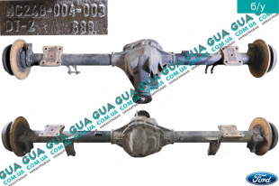 Мост ведущий задний 3.73 однокатковый с под дисковые тормоза с АБС / ABS ( в сборе ) Ford / ФОРД TRANSIT 2006- / ТРАНЗИТ 06- 3.2TDCI (3199 куб.см)