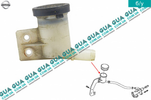 Бачок главного цилиндра сцепления  Nissan / НИССАН ALMERA N16 / АЛЬМЭРА Н16 2.2 DCI ( 2184 куб.см.)