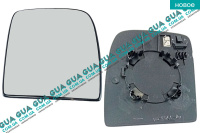 Вкладыш зеркала заднего вида правый с подогревом ( верхний )