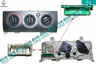Блок управления печкой   