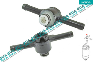 Штуцер / клапан топливного фильтра ( трубка / тройник )   