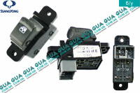 Кнопка стеклоподьемника задняя левая / правая 6 контактов SsangYong / САНГЙОНГ KYRON 2.0XDI (1998 куб.см.)