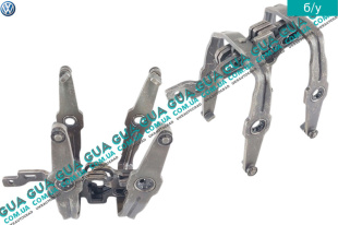 Вилка включения 1-2 3-4 передачи КПП   