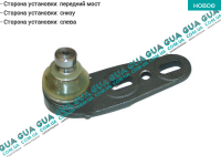Шаровая опора нижняя левая  ( + ГУ ) Audi / АУДИ 90 1987- 1.6TD (1588 куб.см.)