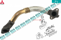 Трубка рециркуляции ЕГР / EGR Mitsubishi / МИТСУБИСИ PAJERO IV 2006- / ПАДЖЕРО 4 06- 3.2DI-D (3200 куб.см.)