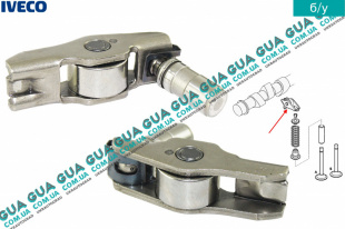 Толкатель клапана ( рокер / коромысло / гидрокомпенсатор )   