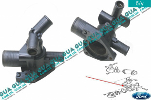 Корпус термостата ( термостат )   