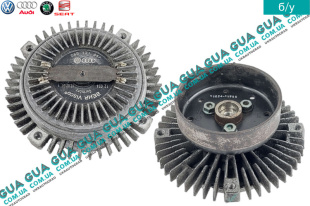 Термомуфта ( Вискомуфта вентилятора ) (4 крепления )   