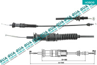 Трос сцепления с авторегулировкой ( 860/653 )