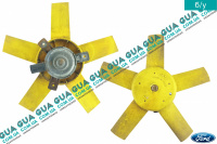 Вентилятор основного радиатора с моторчиком D278 лопастей 5 Ford / ФОРД FUSION / ФЮЖИН 1.25 (1242 куб.см.)