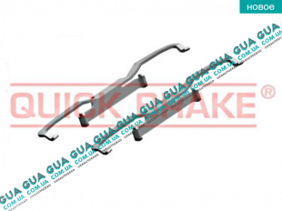 Пружина тормозного суппорта переднего 2шт. (ATE)   