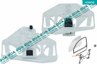 Ползунок стеклоподъемника передней правой двери