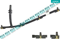 Трубка топливная обратки ( возвратка )  шланг форсунок 10- ( с-ма BOSCH )