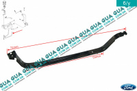 Кронштейн крепления топливного бака левый