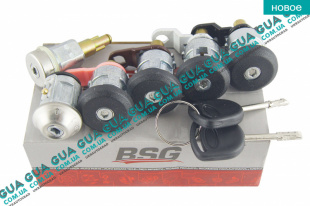 Вкладыш / личинка замка двери и замка зажигания ( комплект 6шт ) Ford / ФОРД TRANSIT 1985-2000 / ТРАНЗИТ 85-00 2.5TDI (2496 куб.см.)