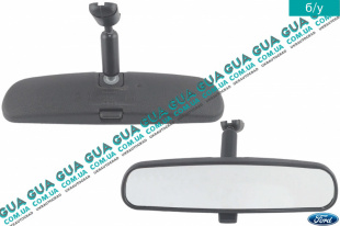 Зеркало заднего вида салона ( внутреннее ) Ford / ФОРД CONNECT 2013-2019 / КОННЕКТ 13-19 1.0 EcoBoost (998 куб. см.)