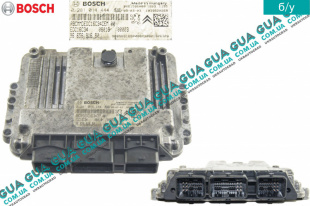 Электронный блок управления двигателем ( ЭБУ / ECU ) Peugeot / ПЕЖО BIPPER 2008- / БИППЕР 08- 1.4HDI (1398 куб.см.)