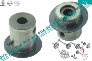 Втулка шестерни ГРМ ( штифт / шайба )   