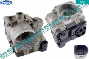 Регулирующая заслонка, подача воздуха / дроссельная заслонка   