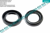 Сальник полуоси левой 38x59x11