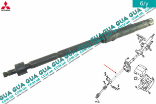 Рулевой вал верхняя часть   