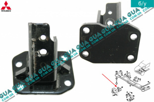 Кронштейн двигателя правый Mitsubishi / МИТСУБИСИ PAJERO IV 2006- / ПАДЖЕРО 4 06- 3.2DI-D (3200 куб.см.)