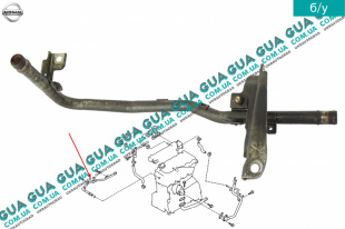 Патрубок / трубка системы охлаждения ( метал )   
