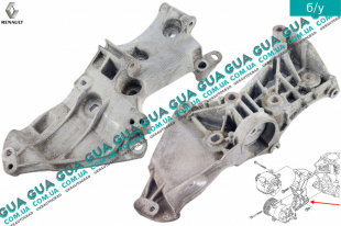 Кронштейн генератора ( кронштейн крепления генератора )   