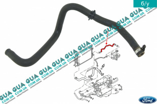 Патрубок / шланг системы охлаждения ( трубка от радиатора к расширительному бачку )   