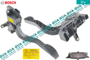 Педаль газа ( акселератор / потенциометр )   