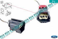 Фишка / разъем бачка главного тормозного цилиндра ( 2 контакта ) Ford / ФОРД TRANSIT 2006- / ТРАНЗИТ 06- 3.2TDCI (3199 куб.см)
