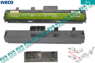 Плата подрулевого переключателя    