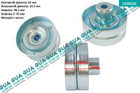 Натяжной ролик ремня генератора ( паразитный )