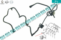  Трубка топливная обратки (возвратка) форсунок