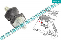 Кронштейн / подушка / сайлентблок радиатора интеркулера