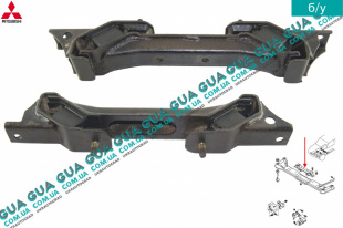 Подушка ( опора ) AКПП Mitsubishi / МИТСУБИСИ PAJERO III 2000-2006 / ПАДЖЕРО 3 00-06 3.5 (3497 куб.см.)