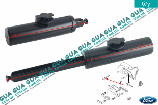 Амортизатор / демпфер бардачка ( ограничитель динамического прогиба вещевого ящика ) панели   