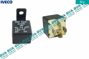 Реле противотуманных фар ( 12v ) Iveco / ИВЕКО DAILY II 1989-1999 / ДЭЙЛИ Е2 89-99 2.5D (2499 куб.см.)